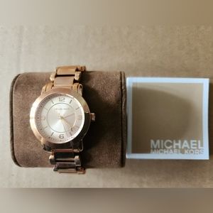 Rose Gold Michael Kors Watch